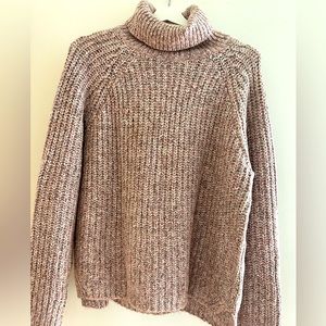 Abercrombie & Fitch Women Pink Turtleneck Sweater - Blush